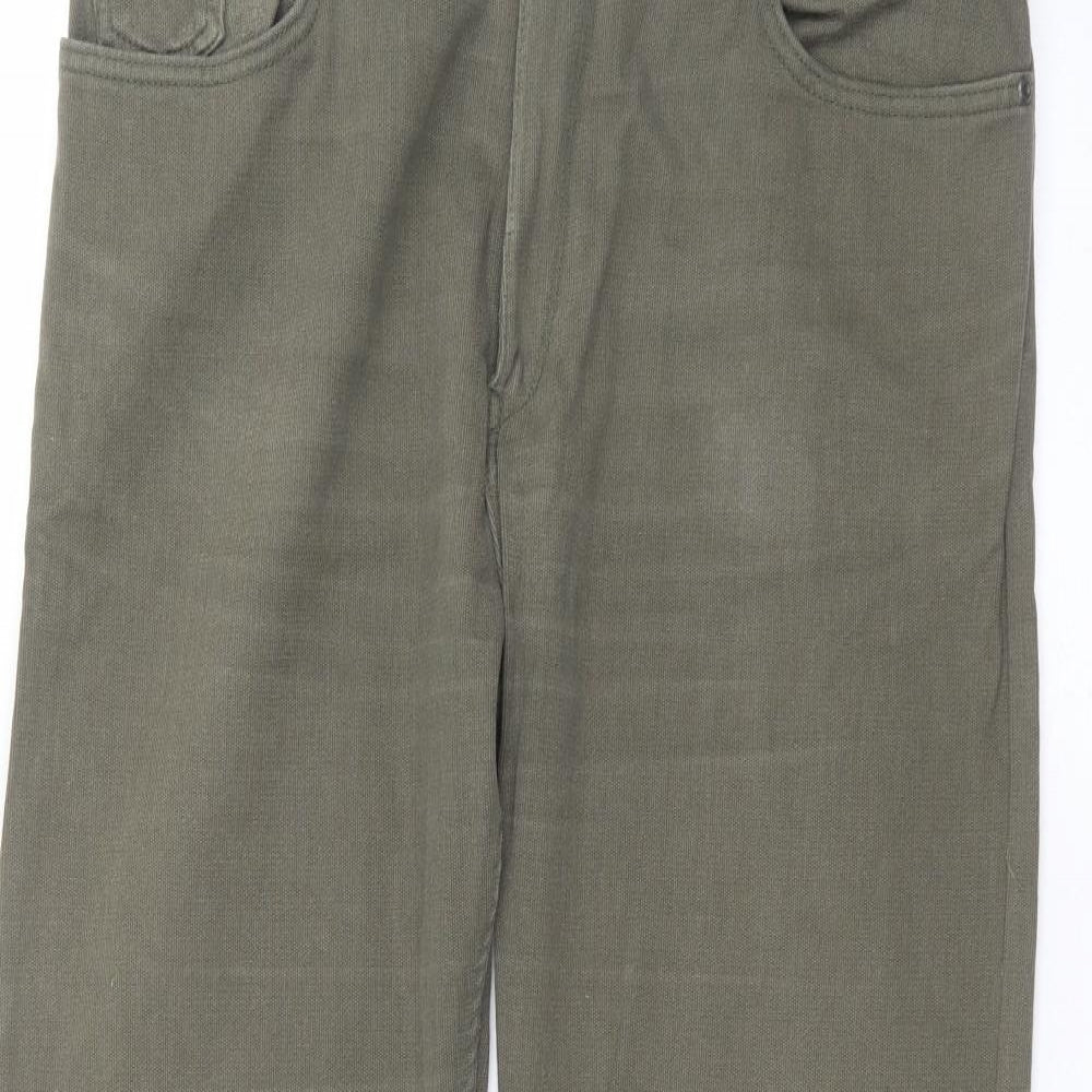 Marks and Spencer Mens Green   Straight Jeans Size 36 in L29 in