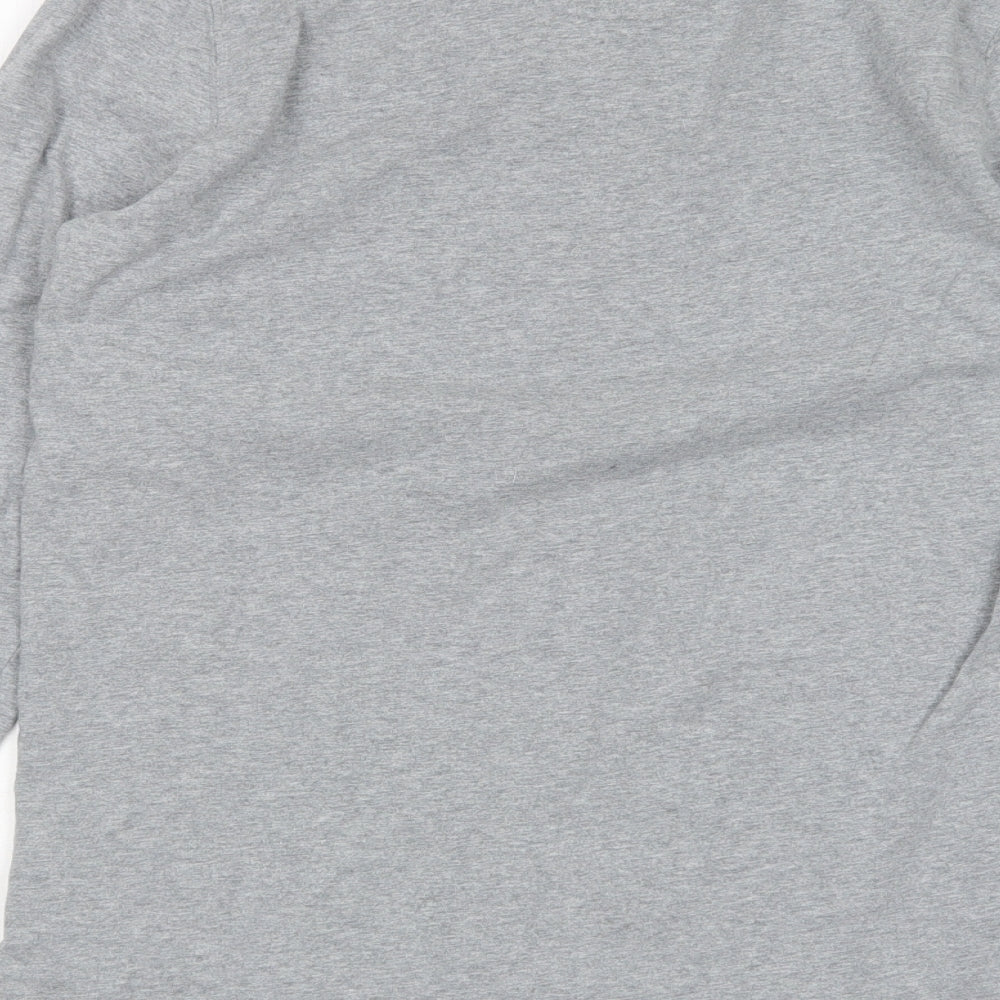 Barbour Mens Grey    T-Shirt Size S