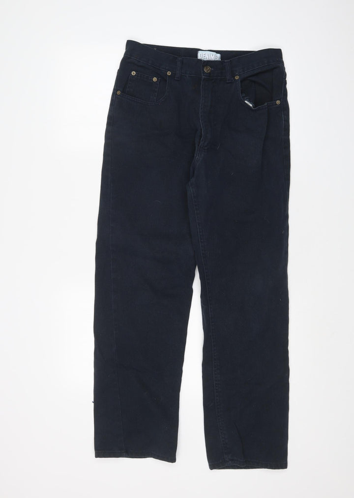 Denim & Co. Mens Blue Straight Jeans Size 32 in L30 in