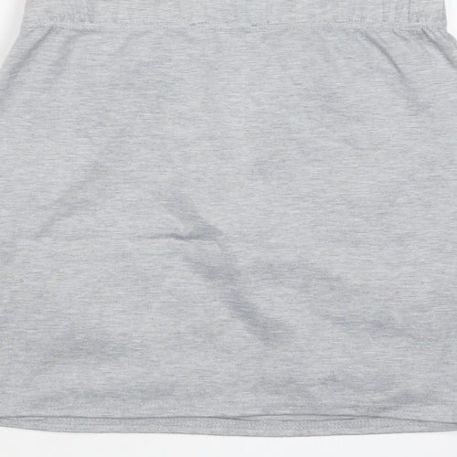 Select Womens Grey   Mini Skirt Size 10