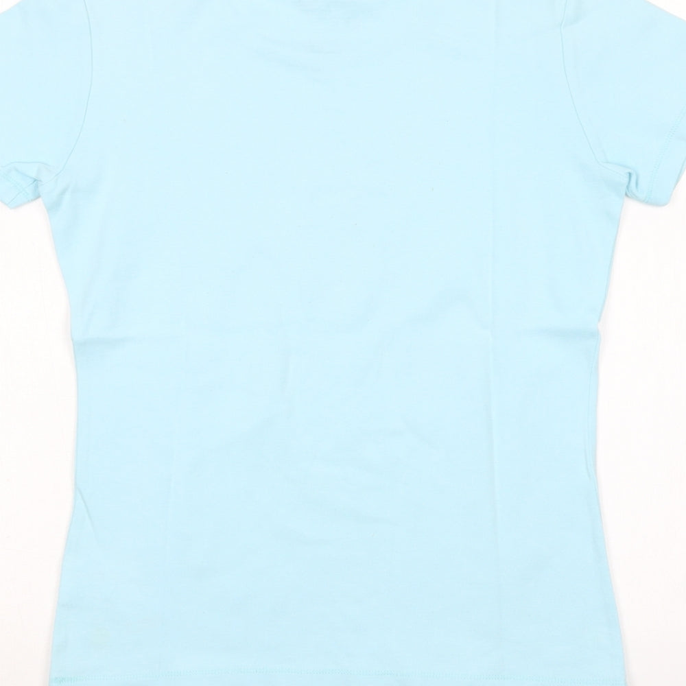 DOMYOS Womens Blue   Basic T-Shirt Size S