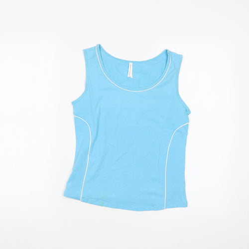 Marks and Spencer Womens Blue   Basic Tank Size 12