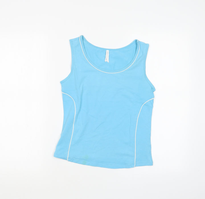 Marks and Spencer Womens Blue   Basic Tank Size 12
