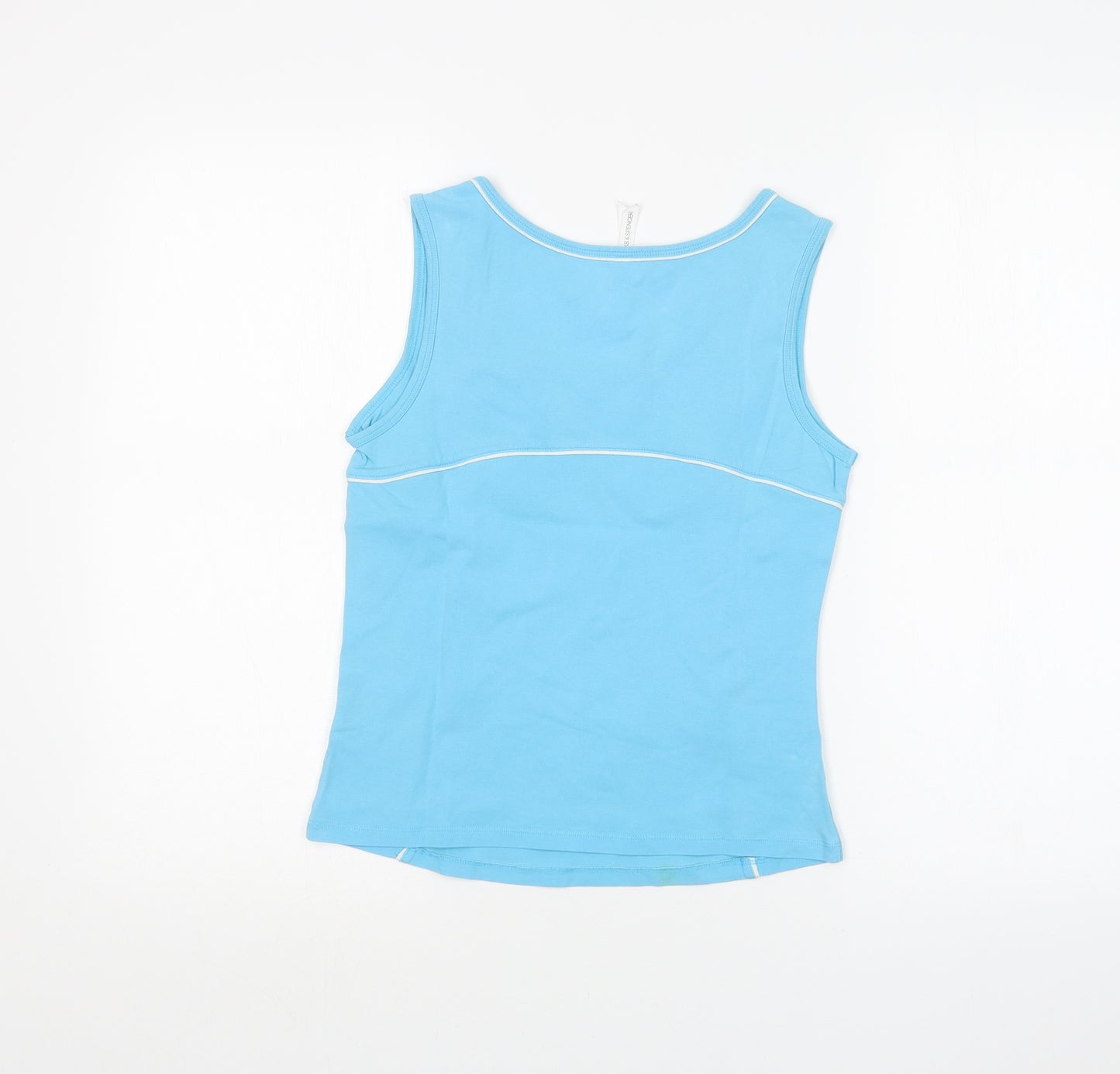 Marks and Spencer Womens Blue   Basic Tank Size 12