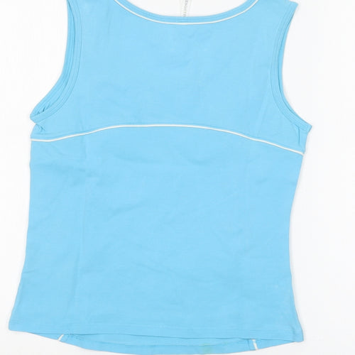 Marks and Spencer Womens Blue   Basic Tank Size 12
