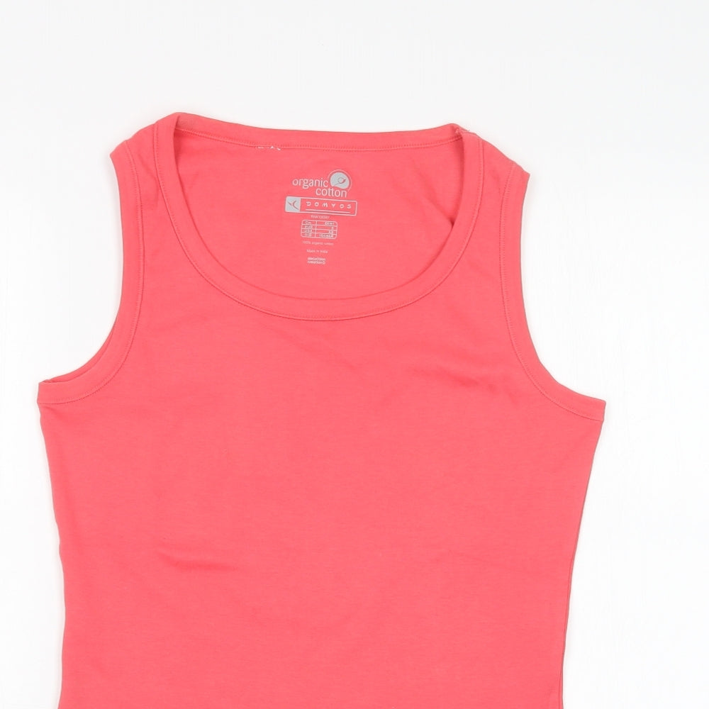 organic cotton Womens Pink   Basic T-Shirt Size S