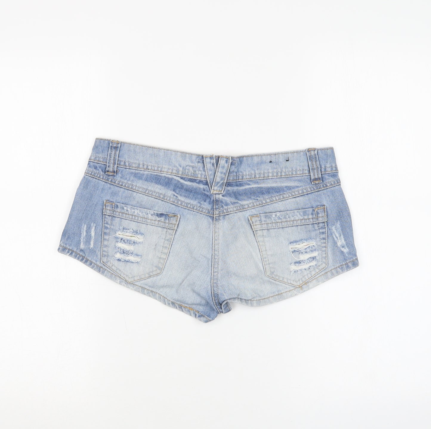 yes yes Womens Blue   Hot Pants Shorts Size 10