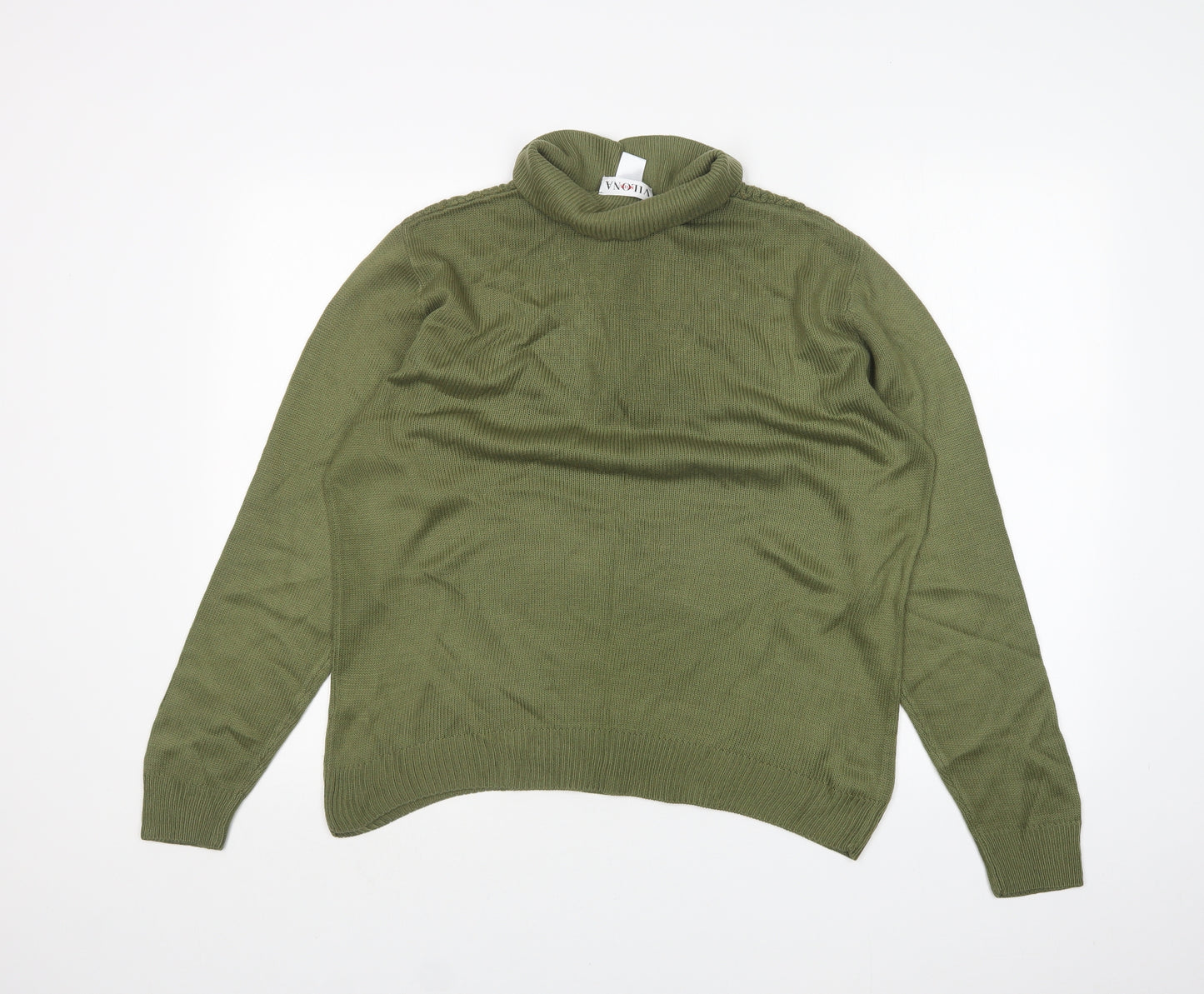 Vilona Womens Green   Basic Polo Size 14