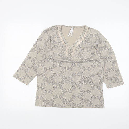 BMM Womens Brown   Basic T-Shirt Size S
