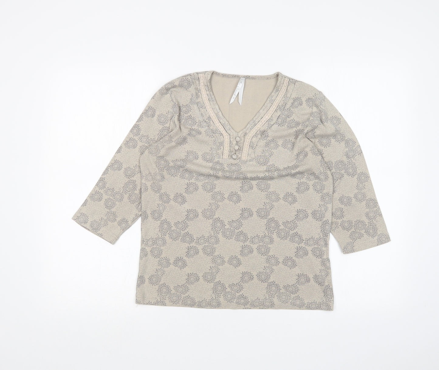 BMM Womens Brown   Basic T-Shirt Size S