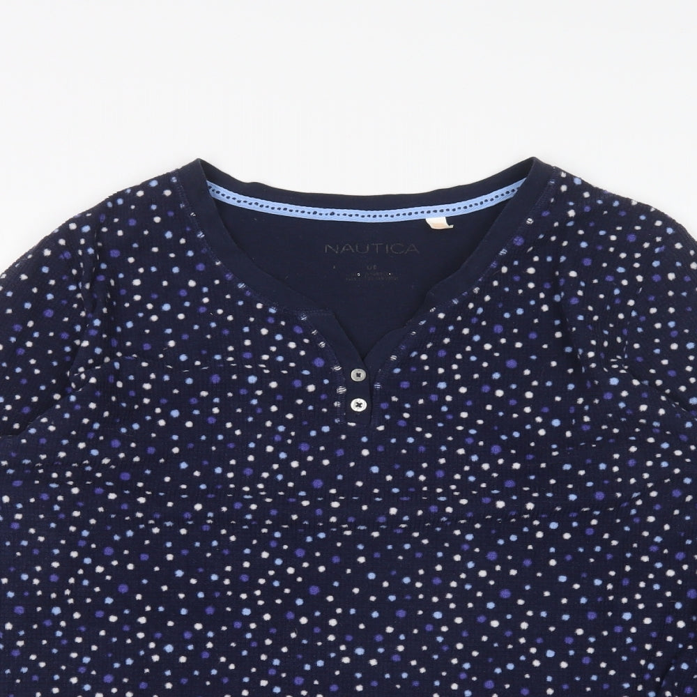 Nautica Womens Blue   Pullover Jumper Size L