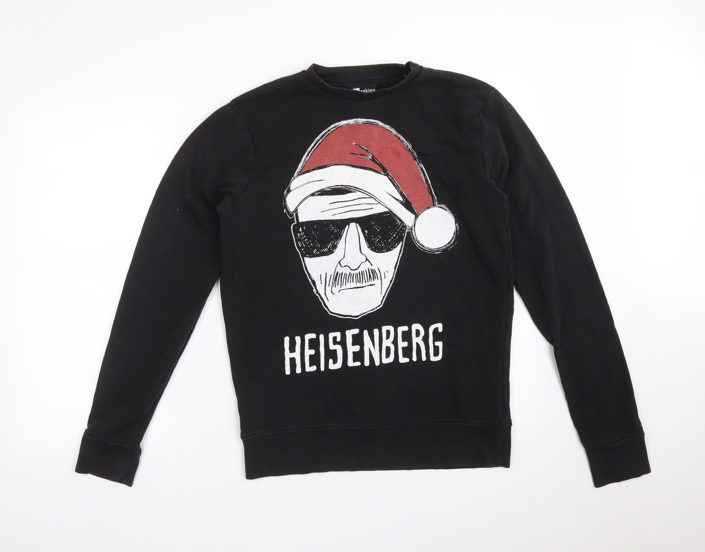 Breaking Bad Mens Black   Pullover Sweatshirt Size M  - HEISENBERG CHRISTMAS