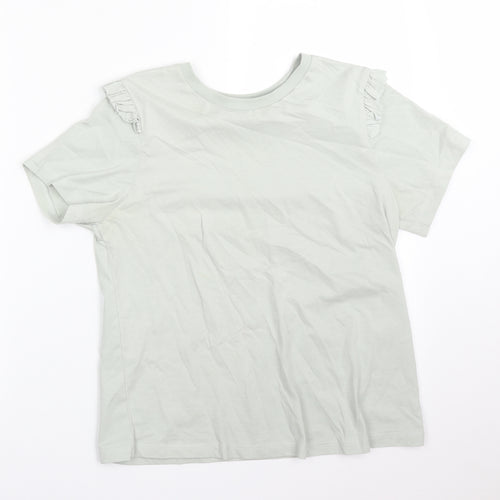 George Womens Green   Basic T-Shirt Size 10