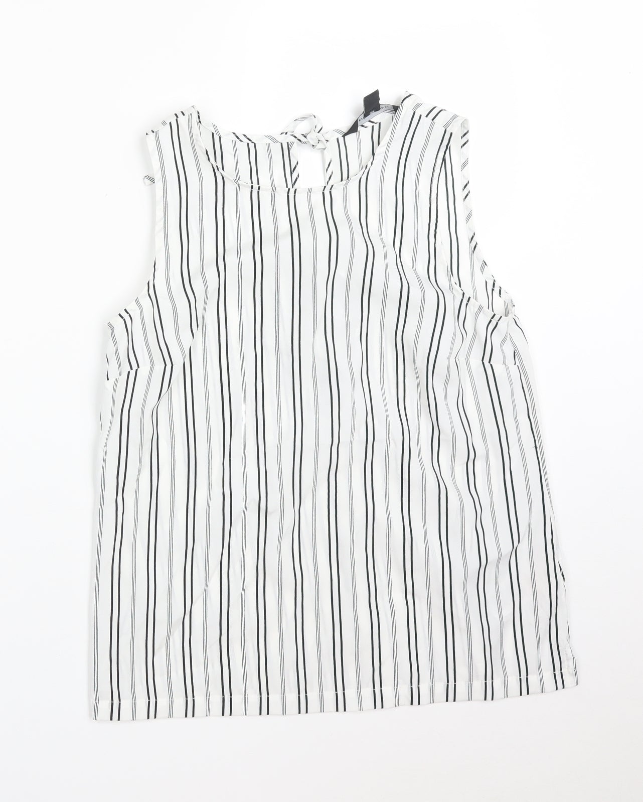 New Look Womens Multicoloured Striped  Basic Tank Size 8