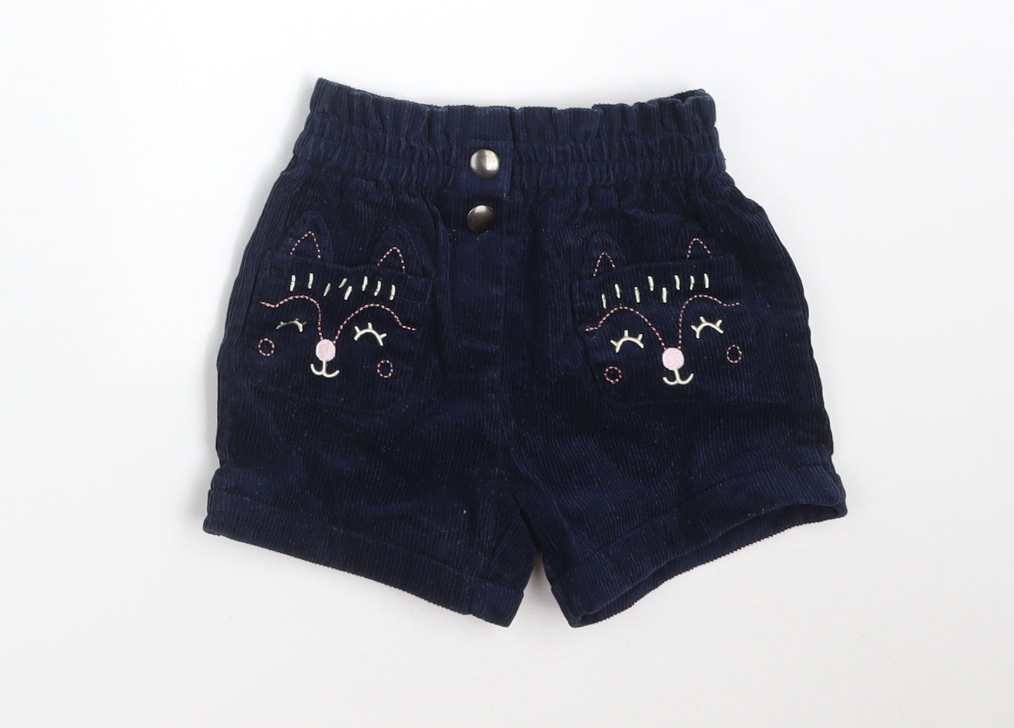 Nutmeg Girls Blue    Shorts Size 2-3 Years - CAT