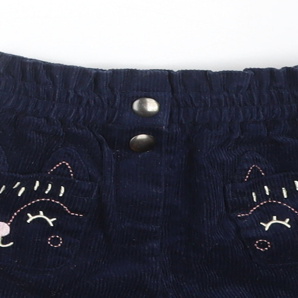 Nutmeg Girls Blue    Shorts Size 2-3 Years - CAT