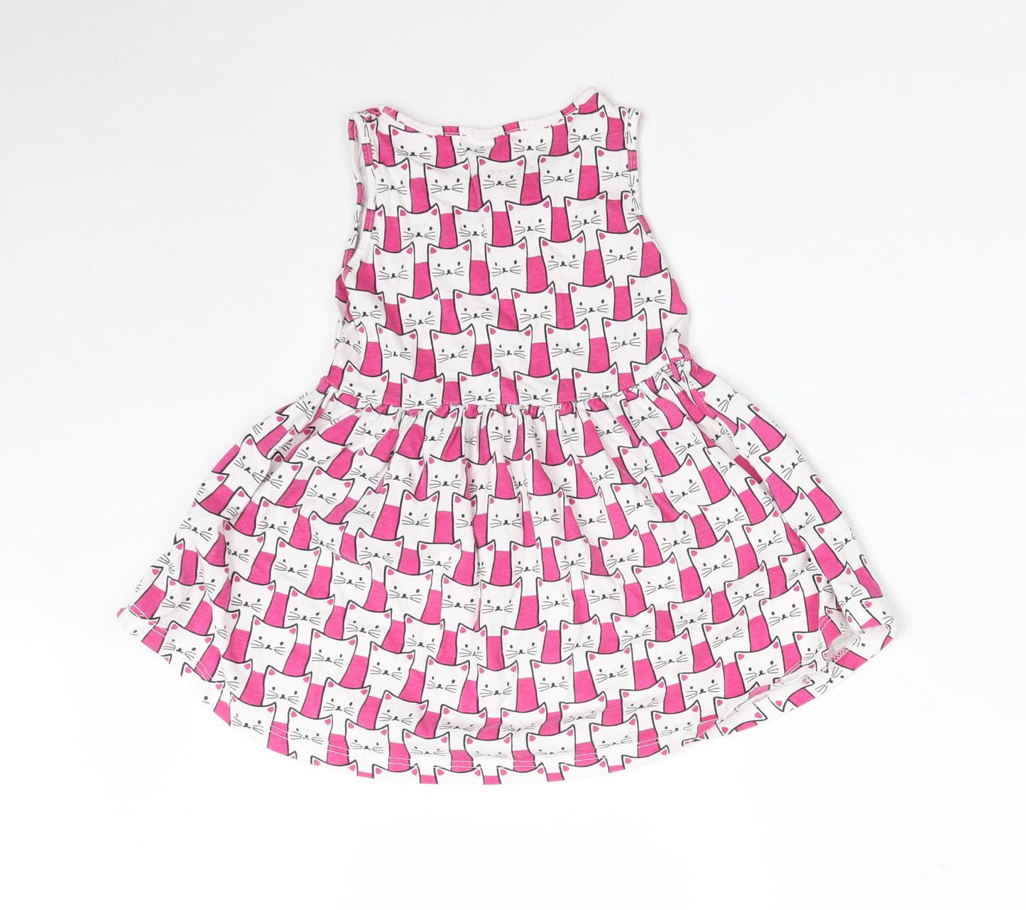 Young Dimension Girls Multicoloured Animal Print  Fit & Flare  Size 2-3 Years  - CAT