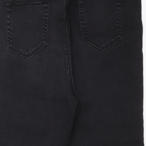 DENIM 365 Womens Black   Cropped Jeans Size 12