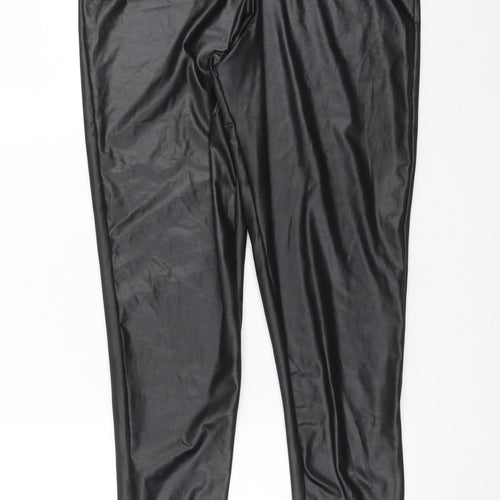 Boohoo Womens Black    Leggings Size 8 L28 in