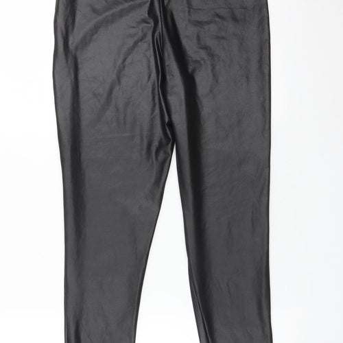 Boohoo Womens Black    Leggings Size 8 L28 in
