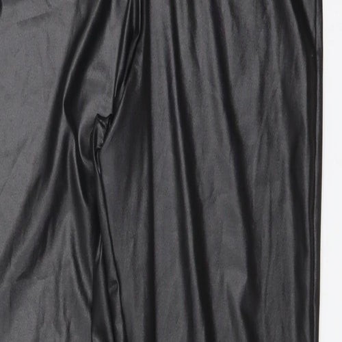 Boohoo Womens Black    Leggings Size 8 L28 in