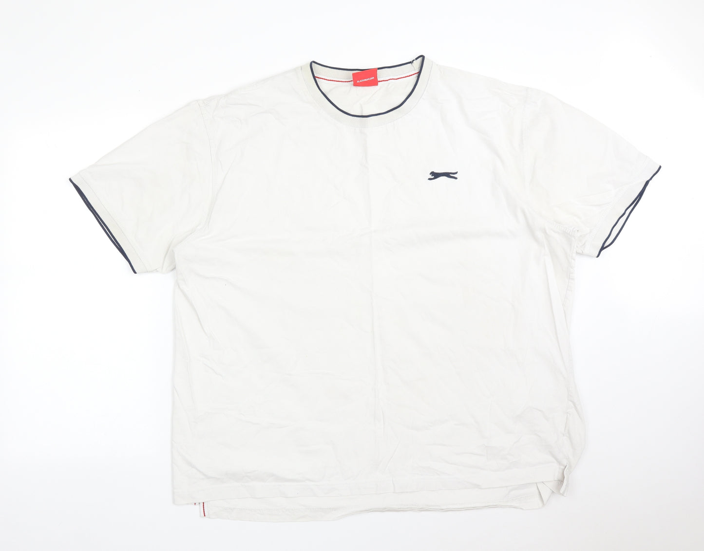 Slazenger Mens White    T-Shirt Size 3XL