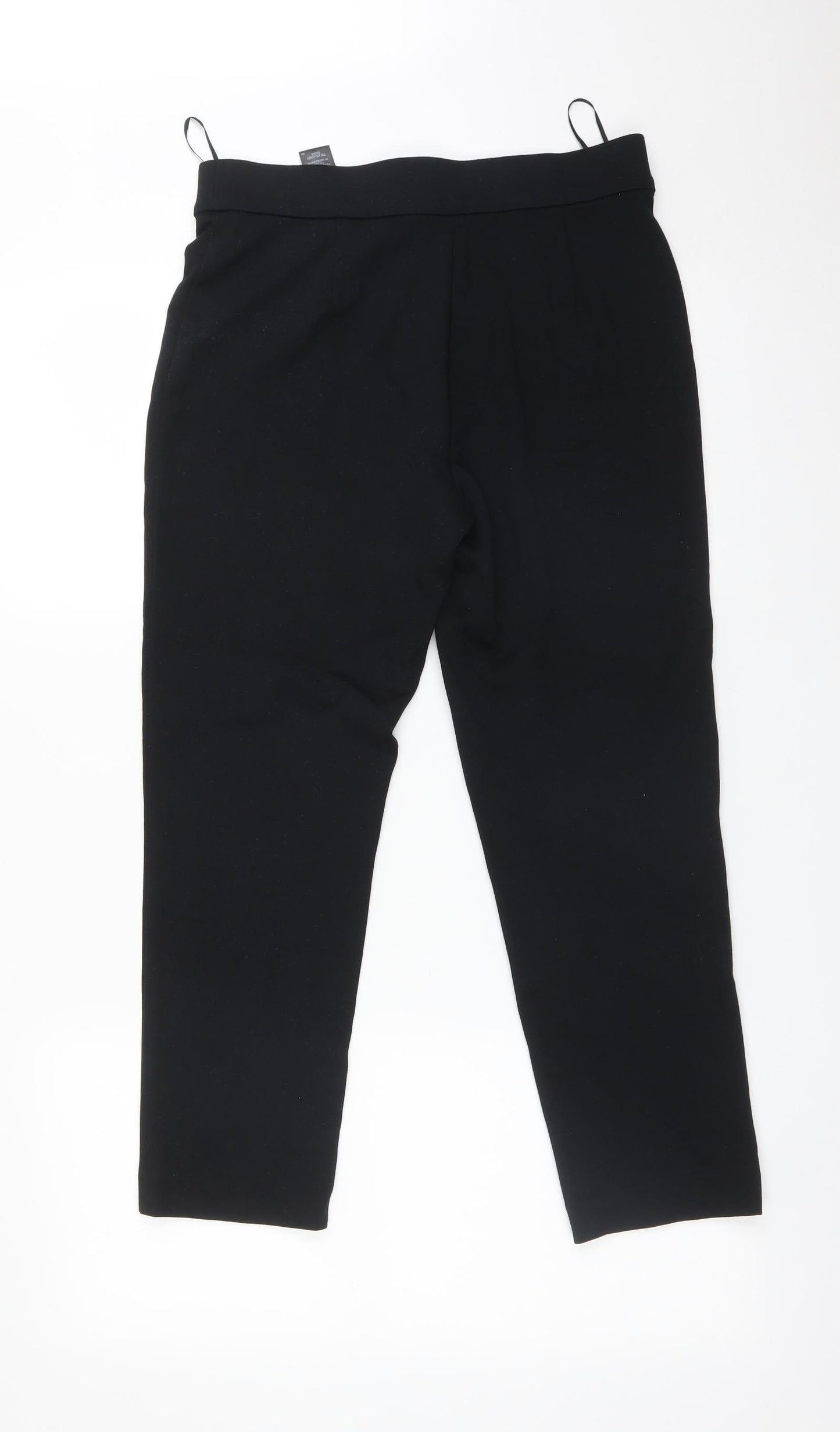 M&S Womens Black   Jegging Trousers Size 10 L23 in