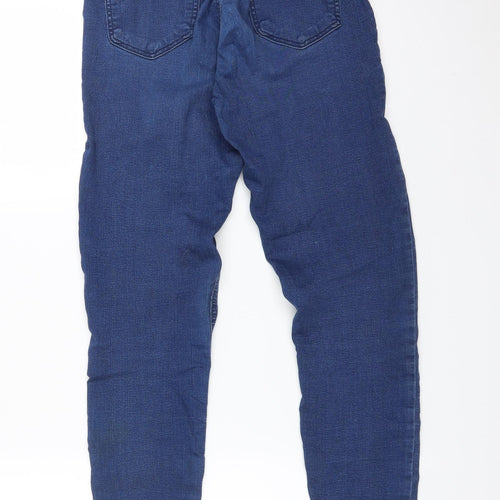 Topshop Womens Blue   Skinny Jeans Size 28 L32 in