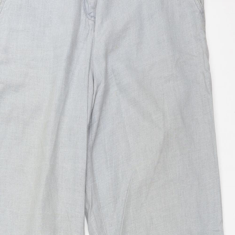 NEXT Womens Blue   Trousers  Size 10 L31 in