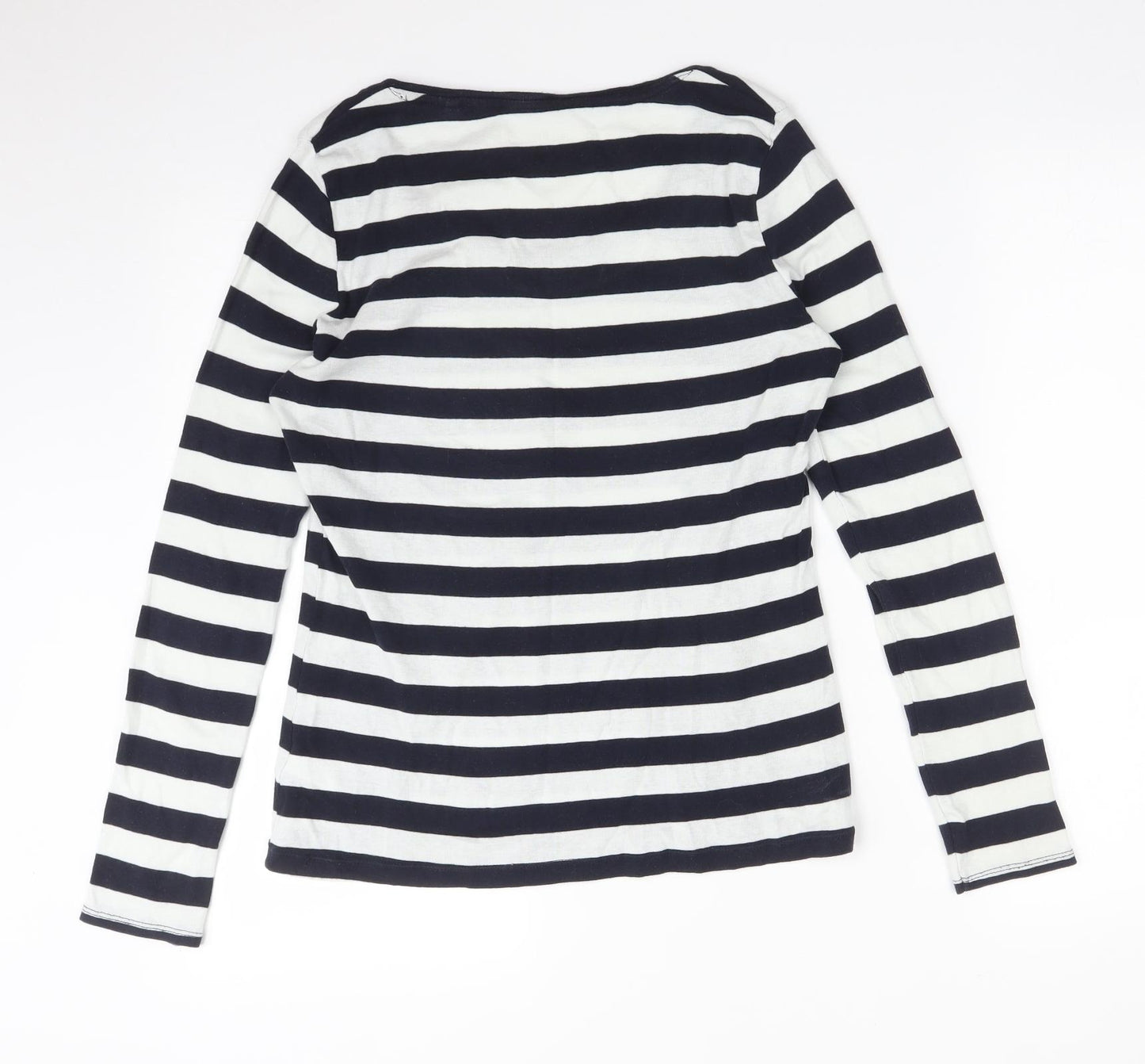 NEXT Womens Multicoloured Striped  Basic T-Shirt Size 12