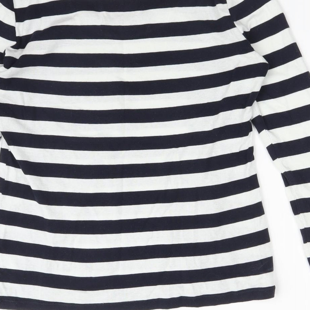 NEXT Womens Multicoloured Striped  Basic T-Shirt Size 12