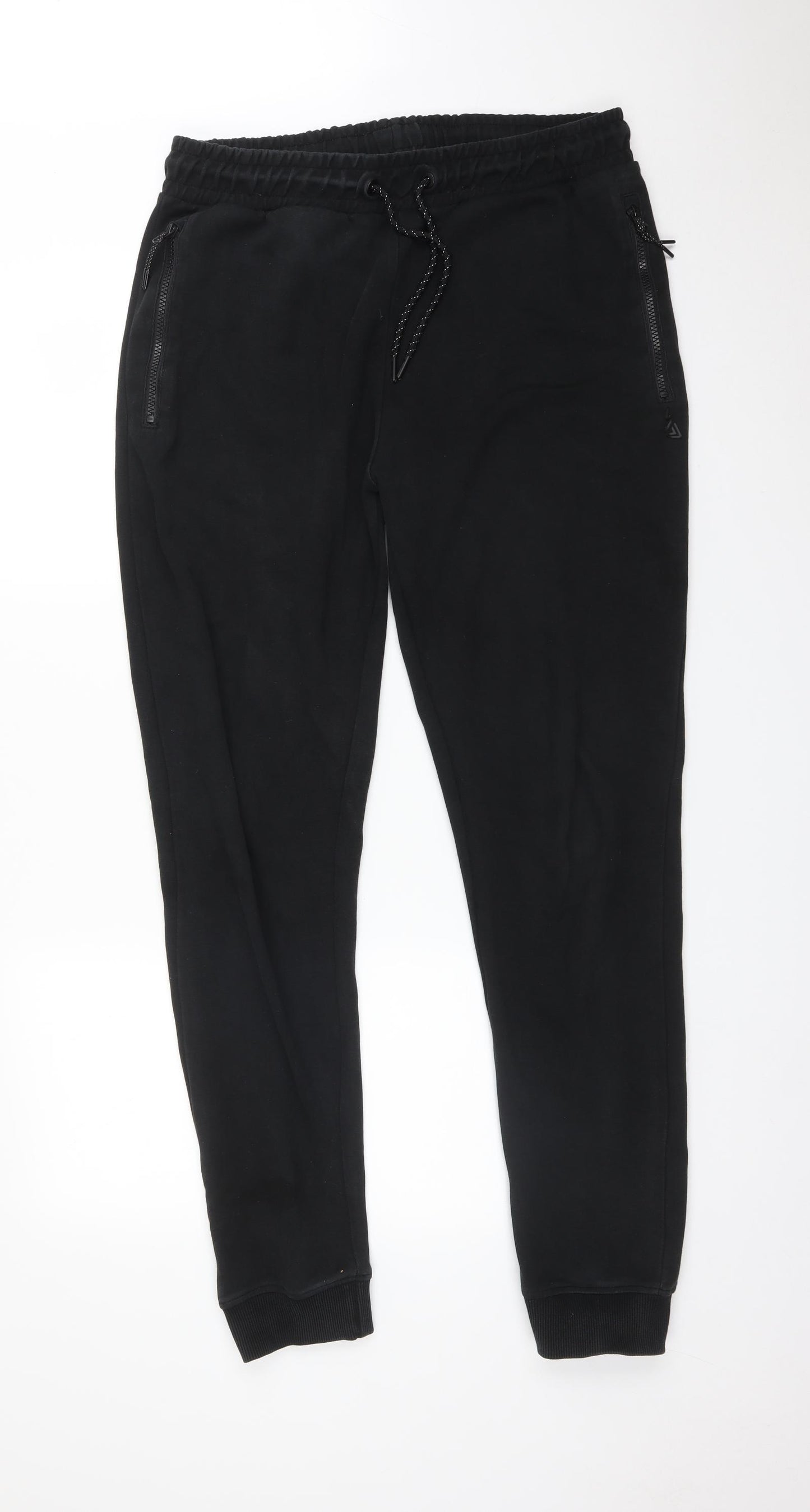 NEXT Mens Black   Jogger Trousers Size M L31 in