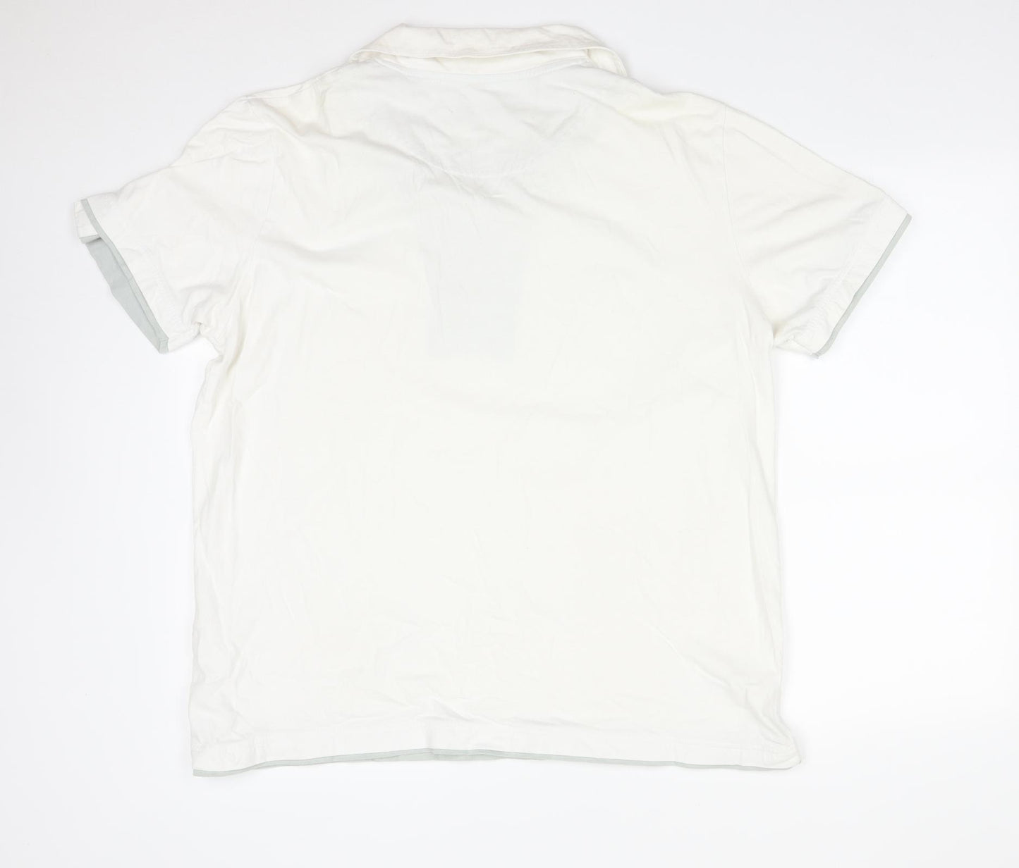 Burton Mens White    Polo Size XL