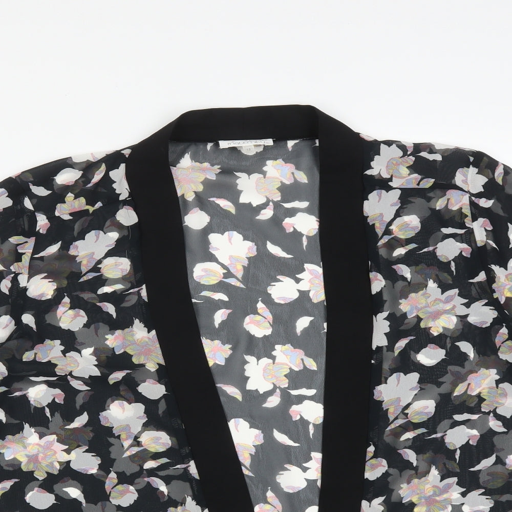 Papaya Womens Multicoloured Floral  Tunic Jumper Size 12