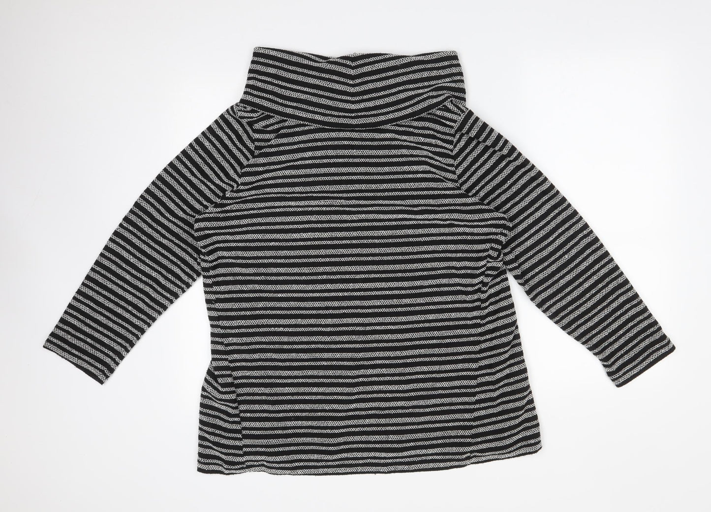 BONMARCHE Womens Multicoloured Striped  Basic T-Shirt Size 18