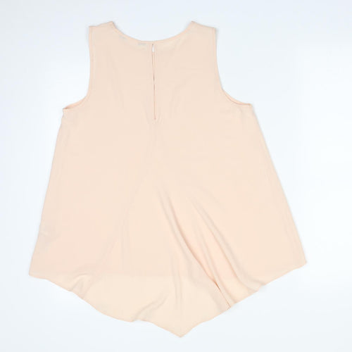 Dorothy Perkins Womens Pink   Basic T-Shirt Size 12