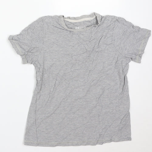 F&F Boys Multicoloured Striped  Basic T-Shirt Size 10-11 Years