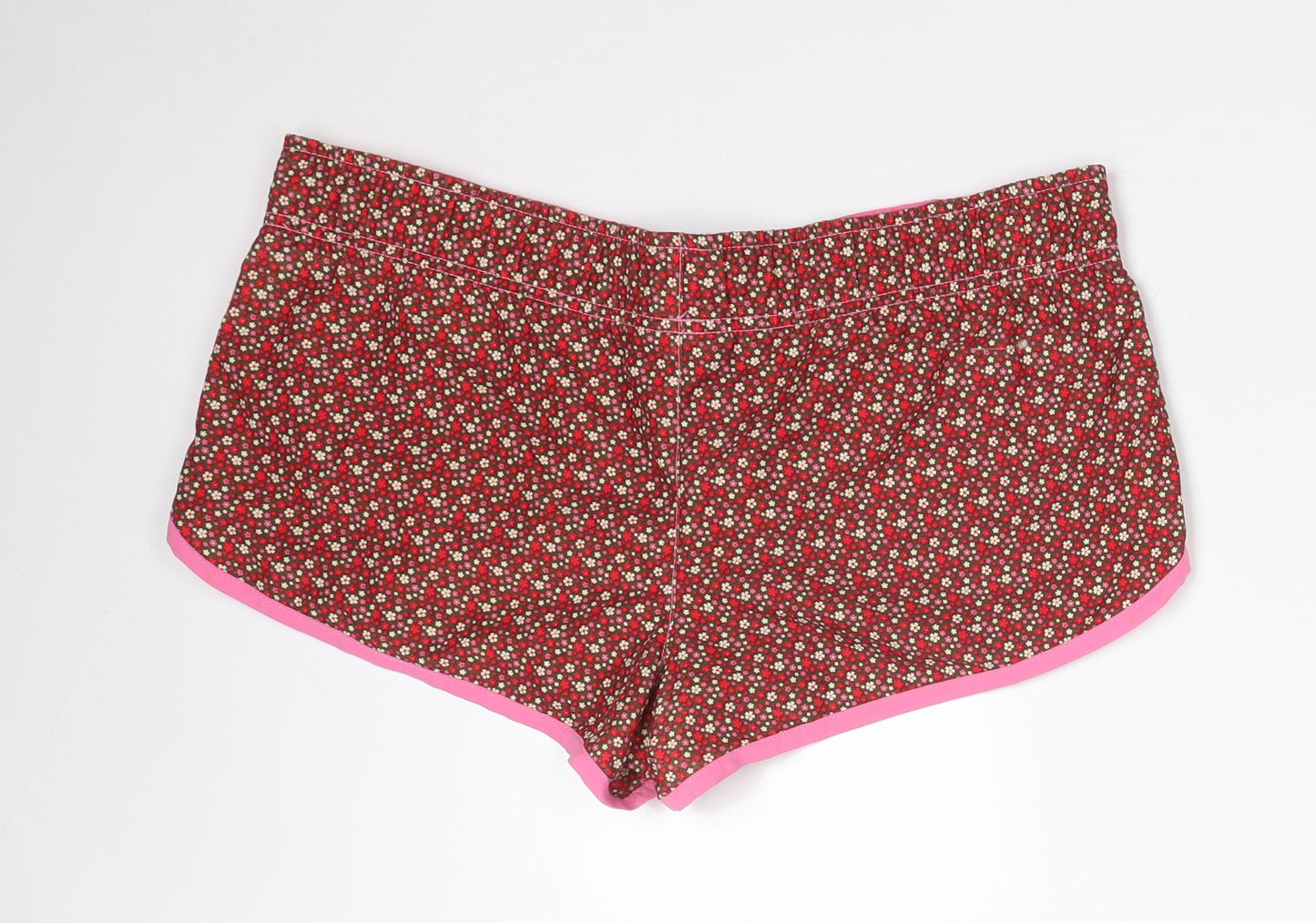 Animal Womens Multicoloured Floral  Hot Pants Shorts Size 12