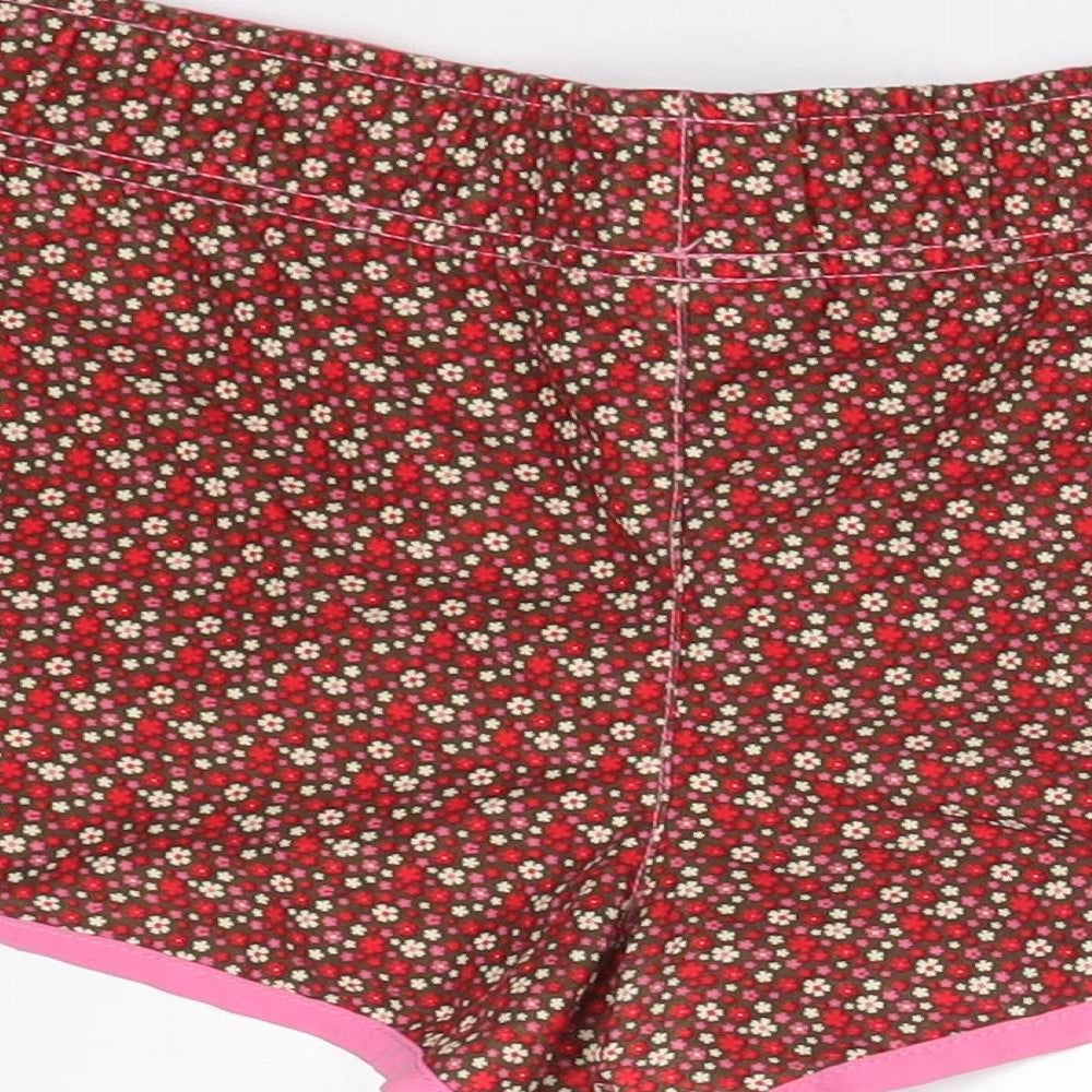 Animal Womens Multicoloured Floral  Hot Pants Shorts Size 12