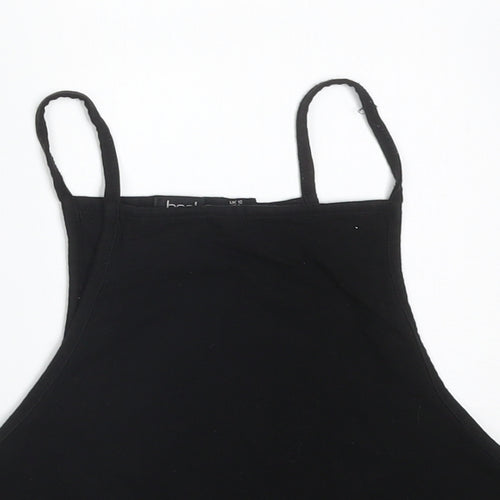 Boohoo Womens Black   Camisole T-Shirt Size 12