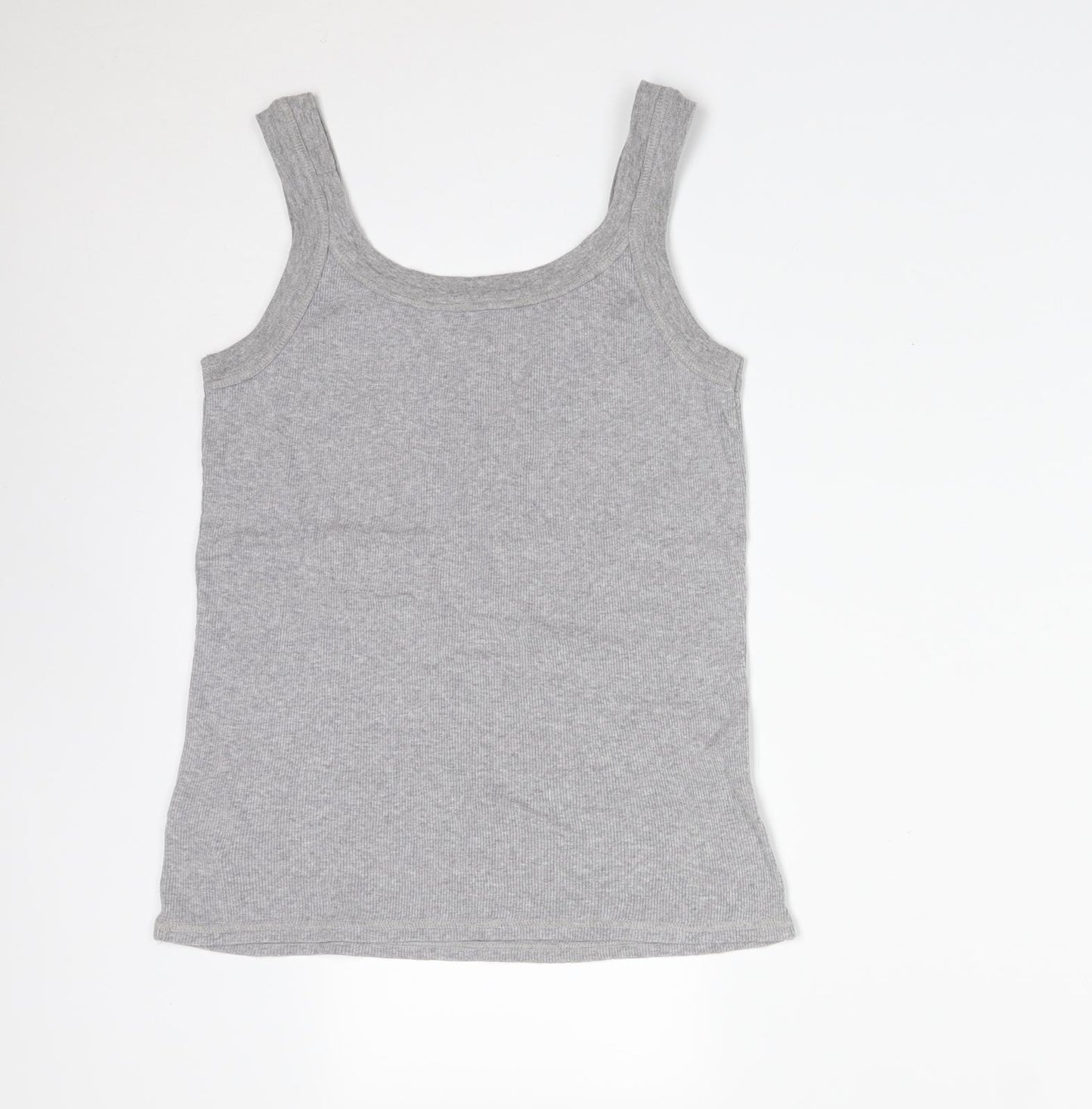 M&S Womens Grey   Basic Tank Size M