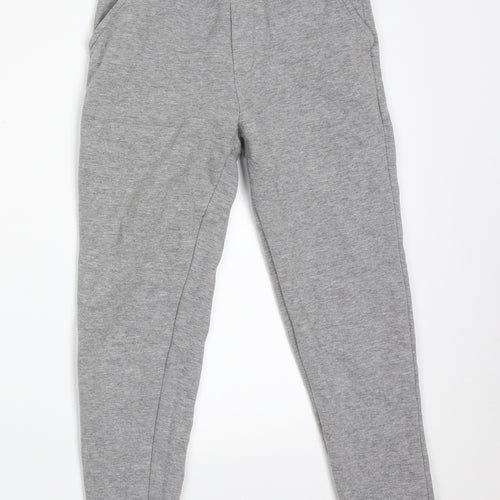 Matalan Boys Grey   Jogger Trousers Size 9 Years