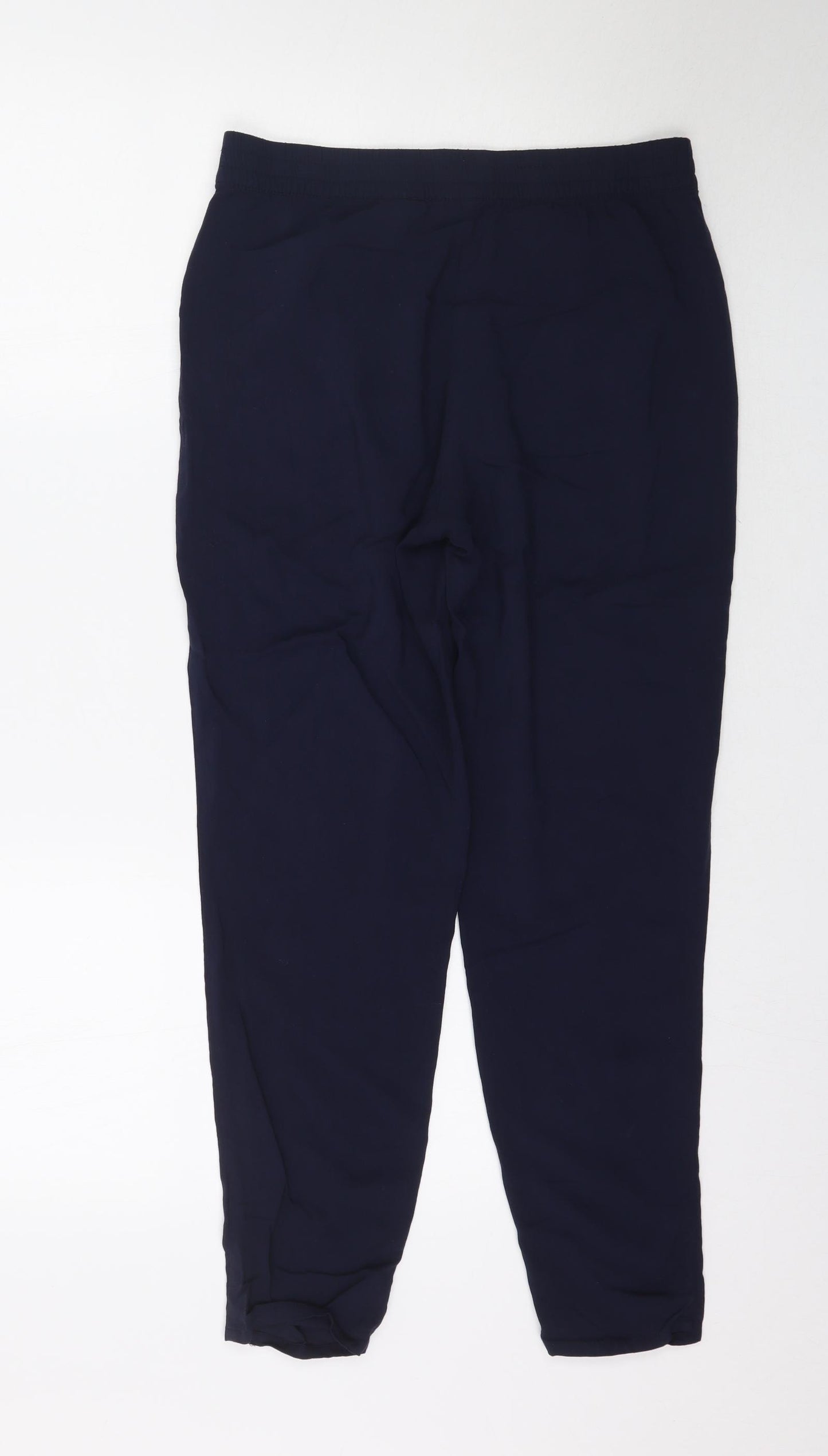 H&M Womens Blue   Trousers  Size 8 L27 in