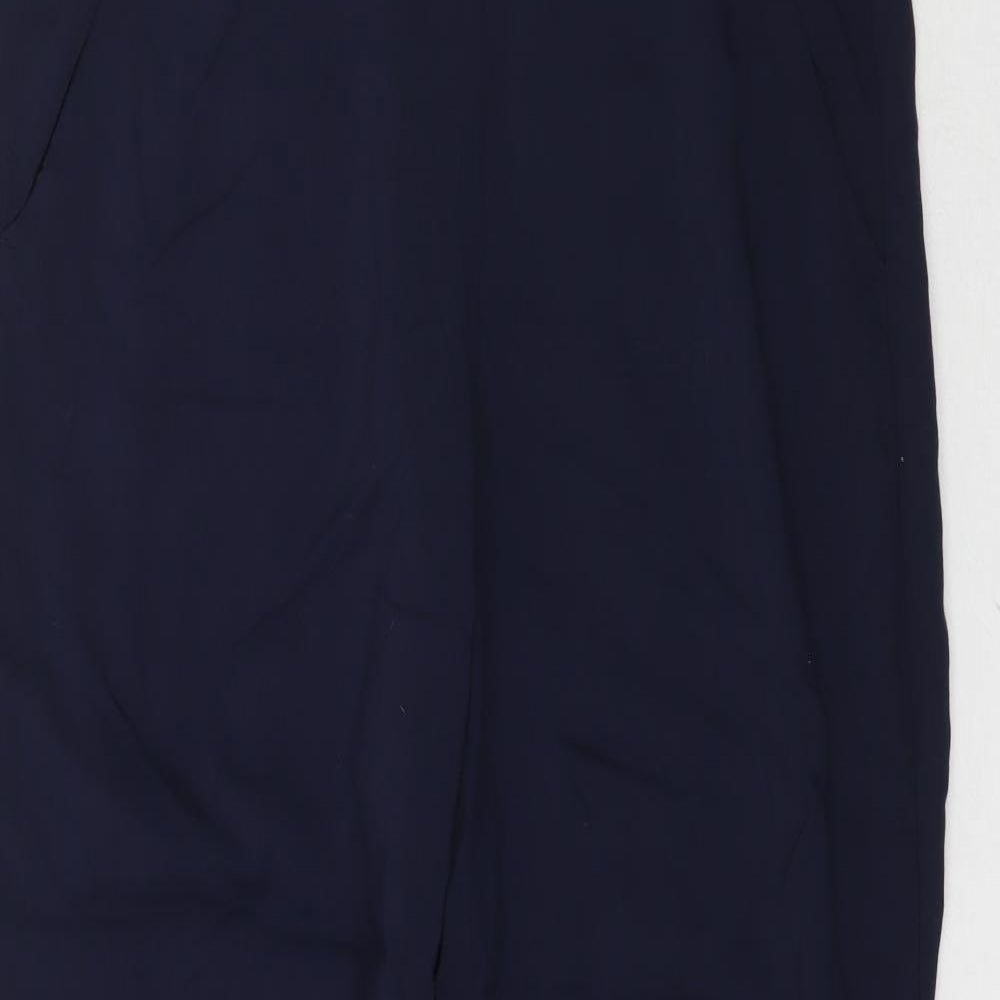 H&M Womens Blue   Trousers  Size 8 L27 in