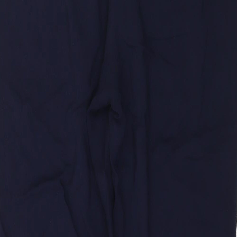 H&M Womens Blue   Trousers  Size 8 L27 in