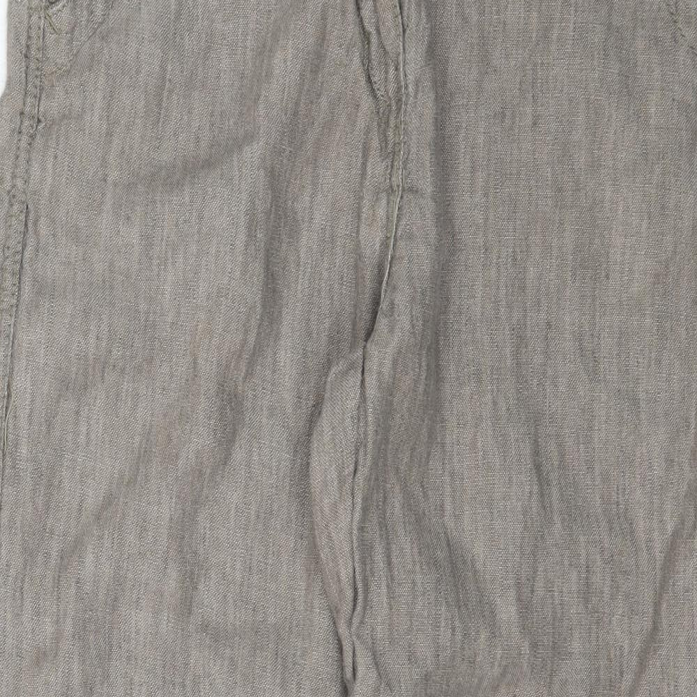 George Womens Grey   Trousers  Size 10 L27 in