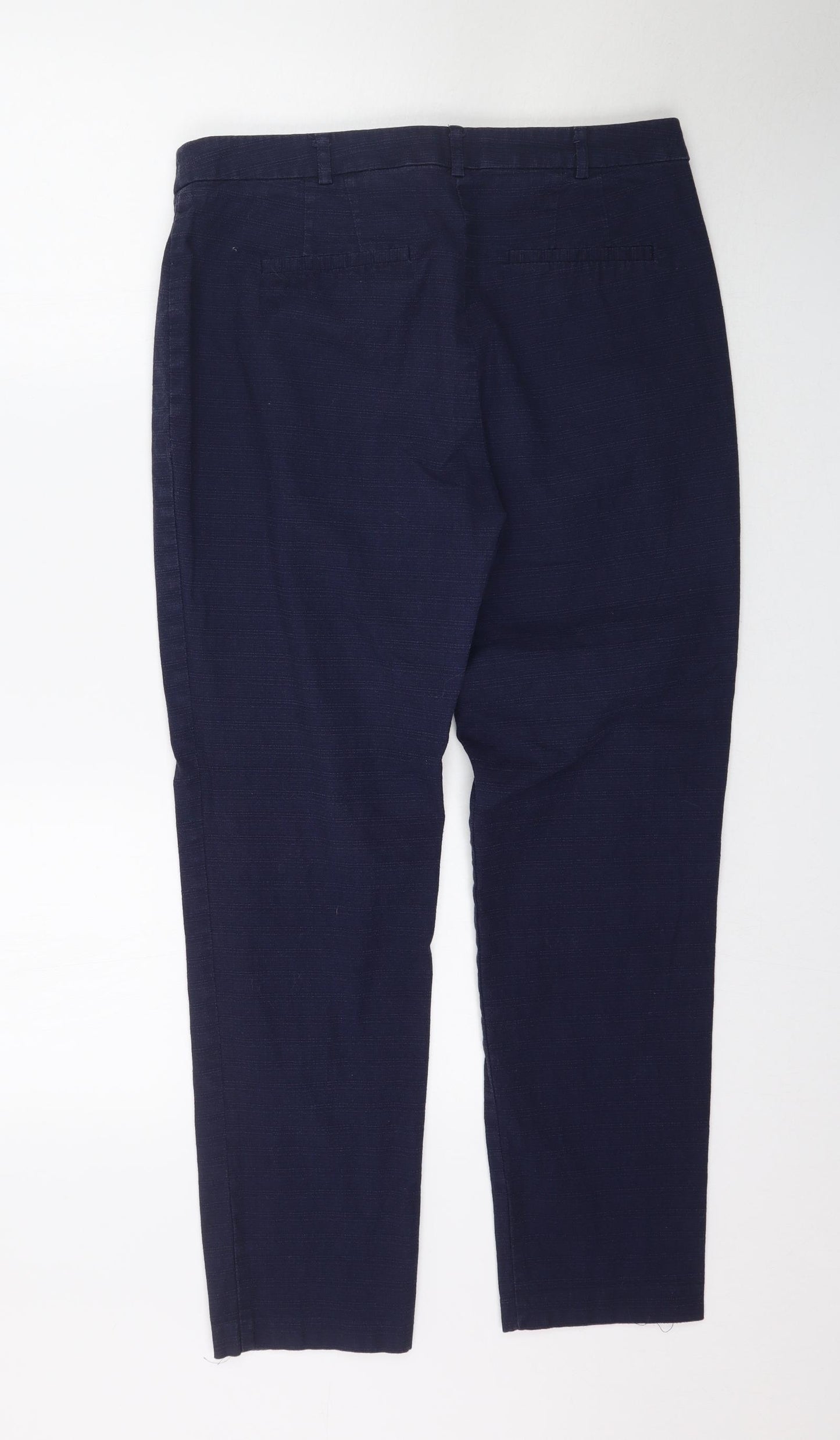 NEXT Womens Blue   Trousers  Size 14 L28 in