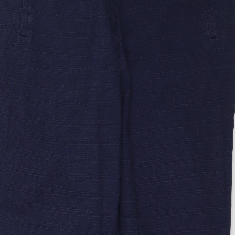 NEXT Womens Blue   Trousers  Size 14 L28 in