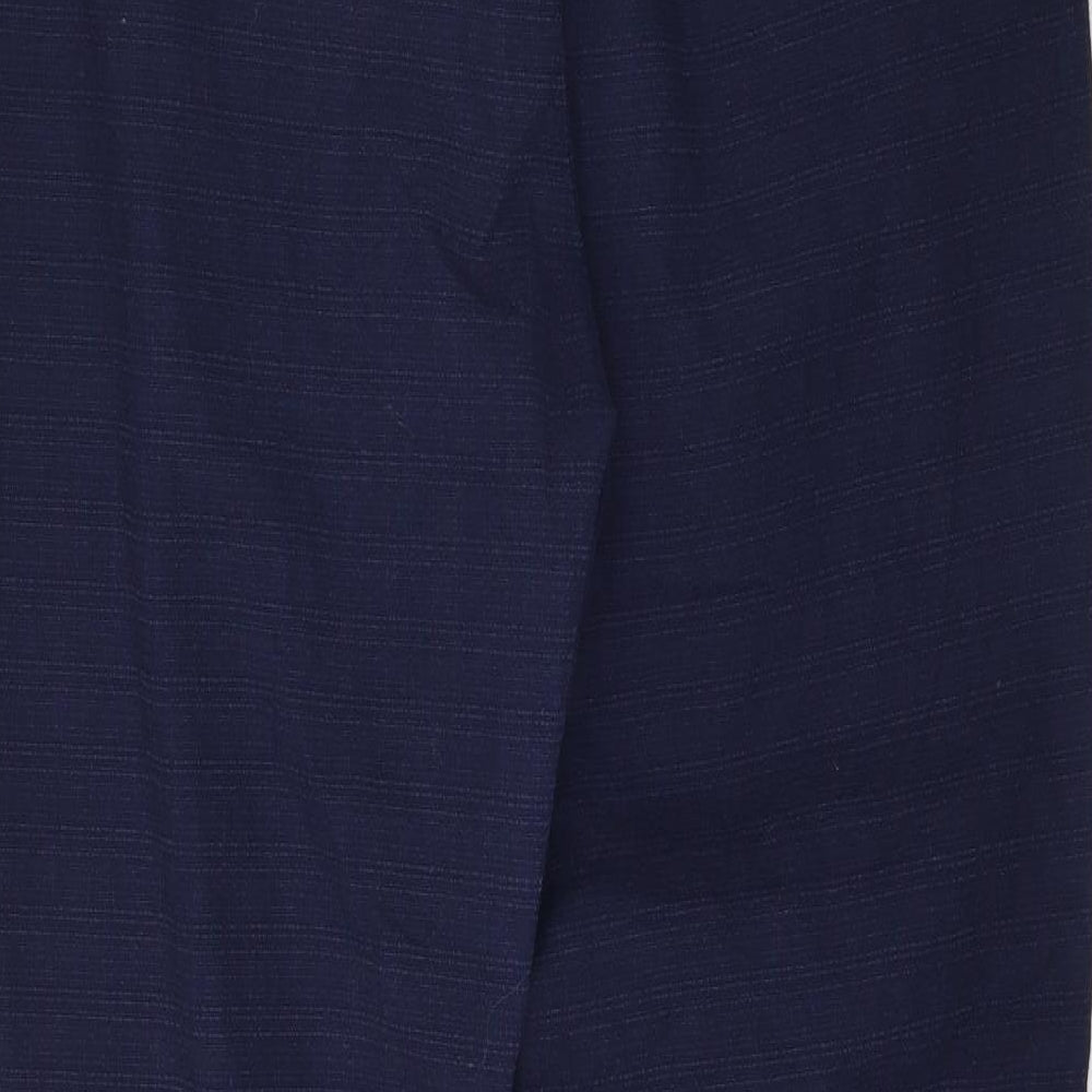 NEXT Womens Blue   Trousers  Size 14 L28 in