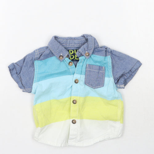 F&F Baby Multicoloured   Basic Button-Up Size 3-6 Months